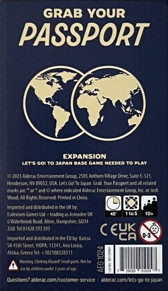 Let's Go! To Japan (Retail Edition) with Grab your Passport Expansion