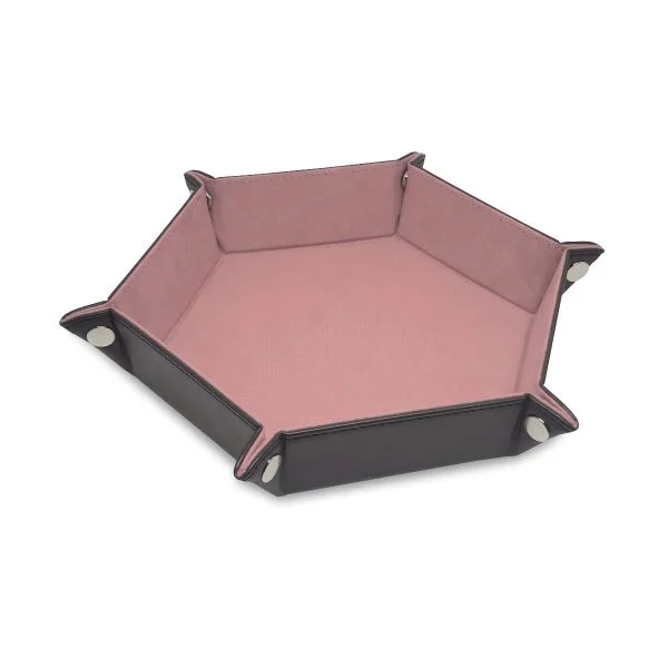 BCW Hexagon Dice Tray LX - Pink