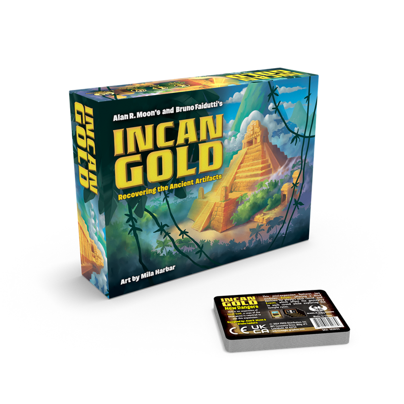 Incan Gold: Recovering the Ancient Artifacts (Including New Dangers Expansion)