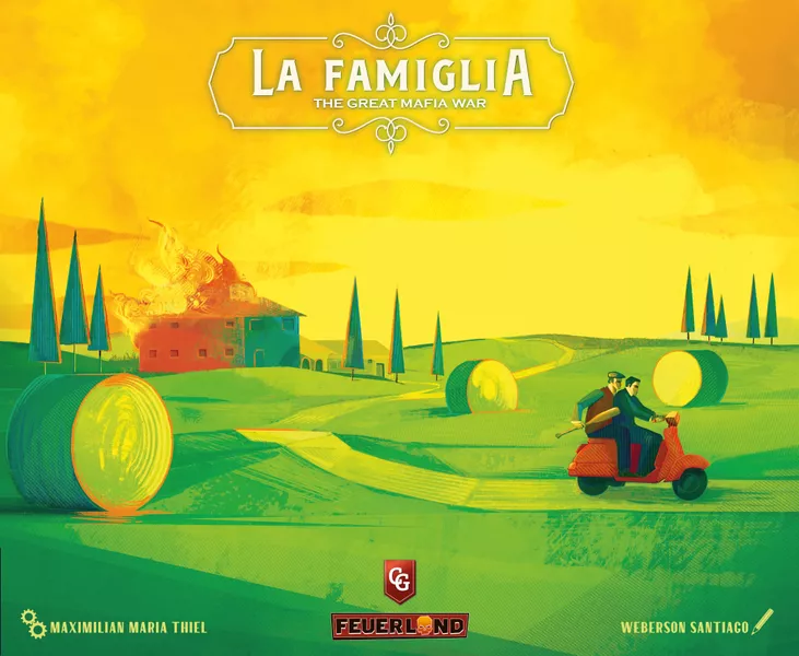 La Famiglia: The Great Mafia War (4-Player Game)