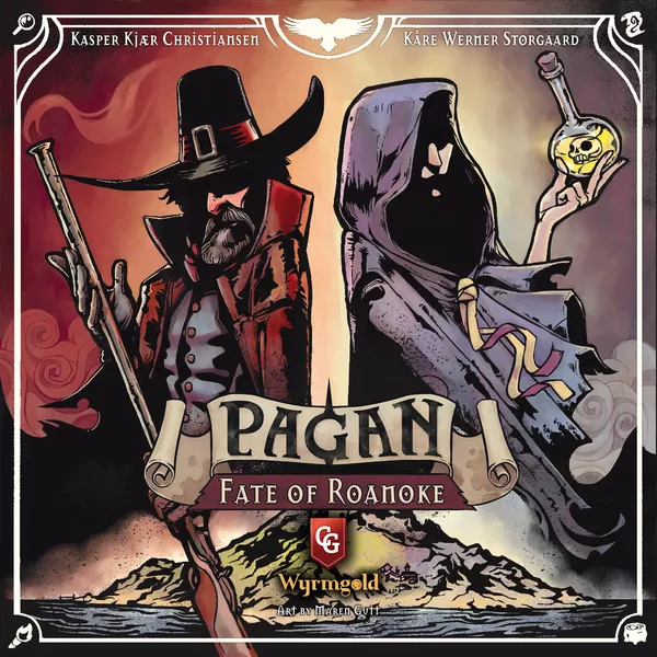 Pagan: Fate of Roanoke (2-Player Game) with Phantom Sleeves