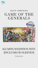 Game of the Generals: Aluminum Edition Set (with ID Sleeves) - AES
