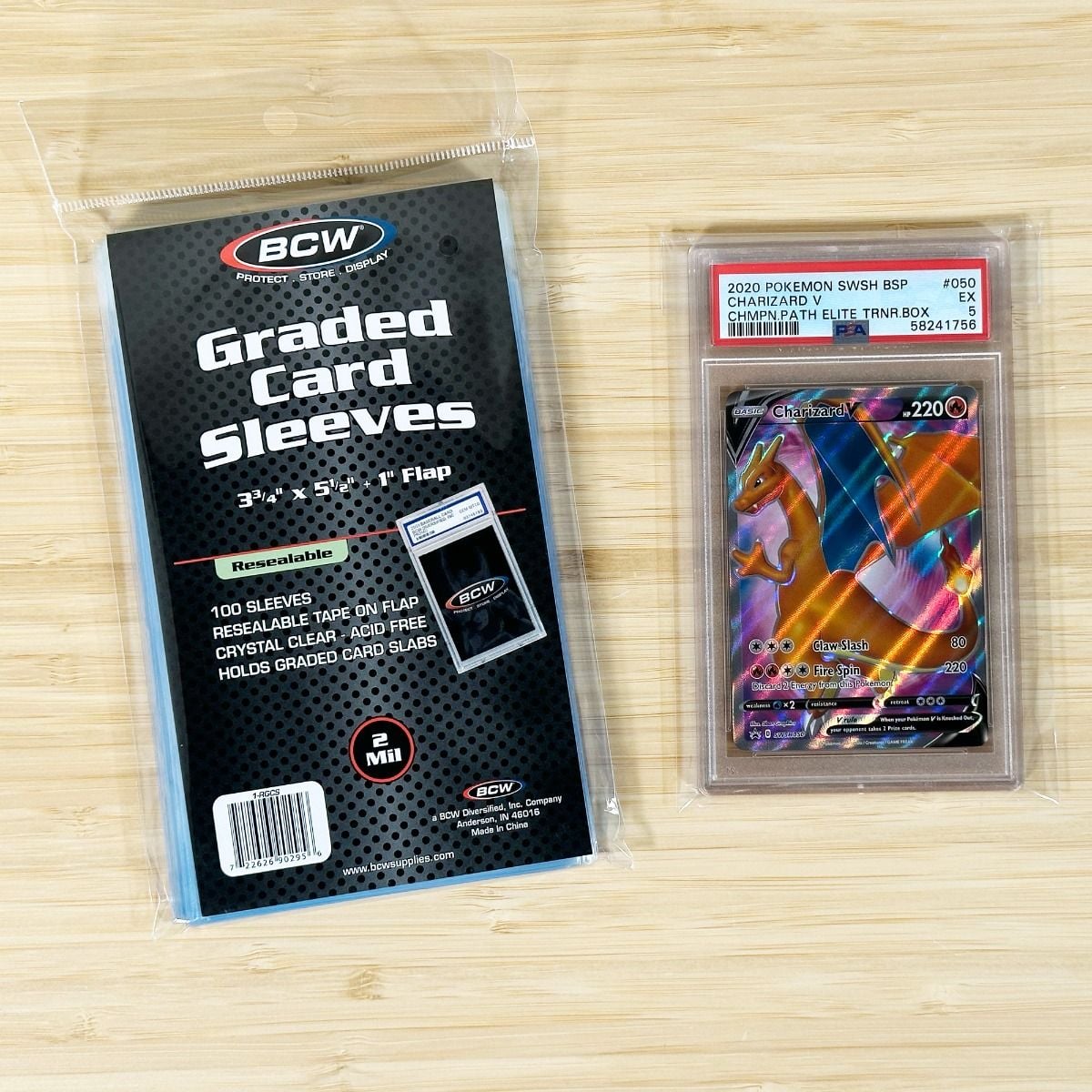 BCW Resealable Sleeves - Graded Card