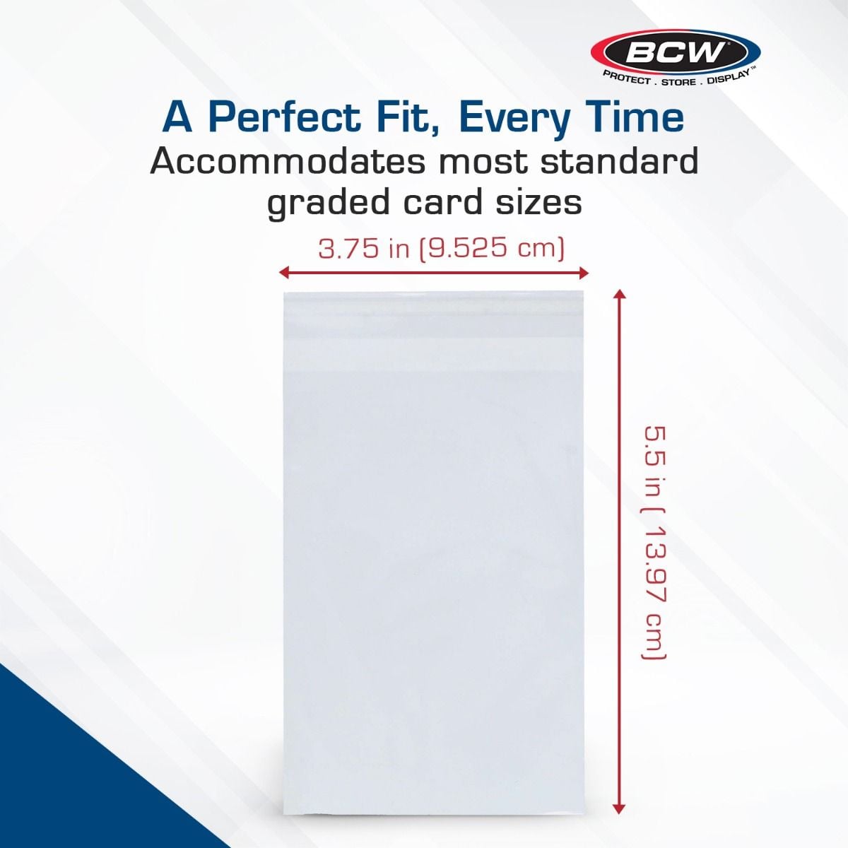 BCW Resealable Sleeves - Graded Card