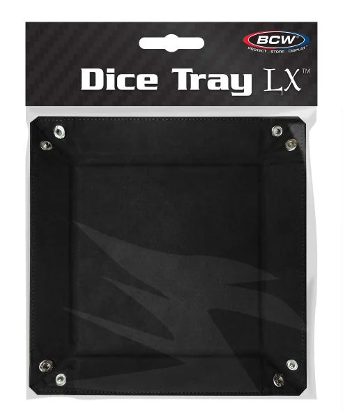 BCW Square Dice Tray LX - Black