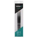Vallejo Brushes Design Set: Synthetic Fibers (Sizes 0, 1 & 2)