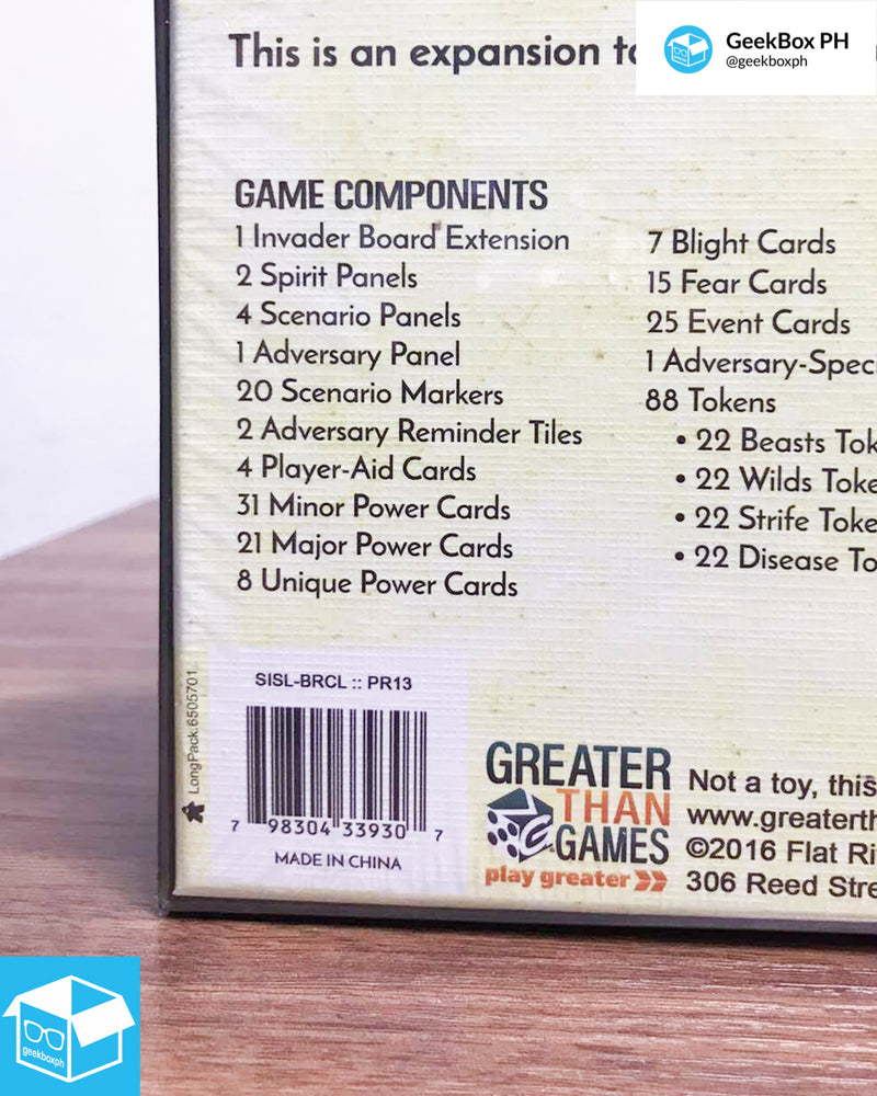 Spirit Island: Branch and Claw Expansion