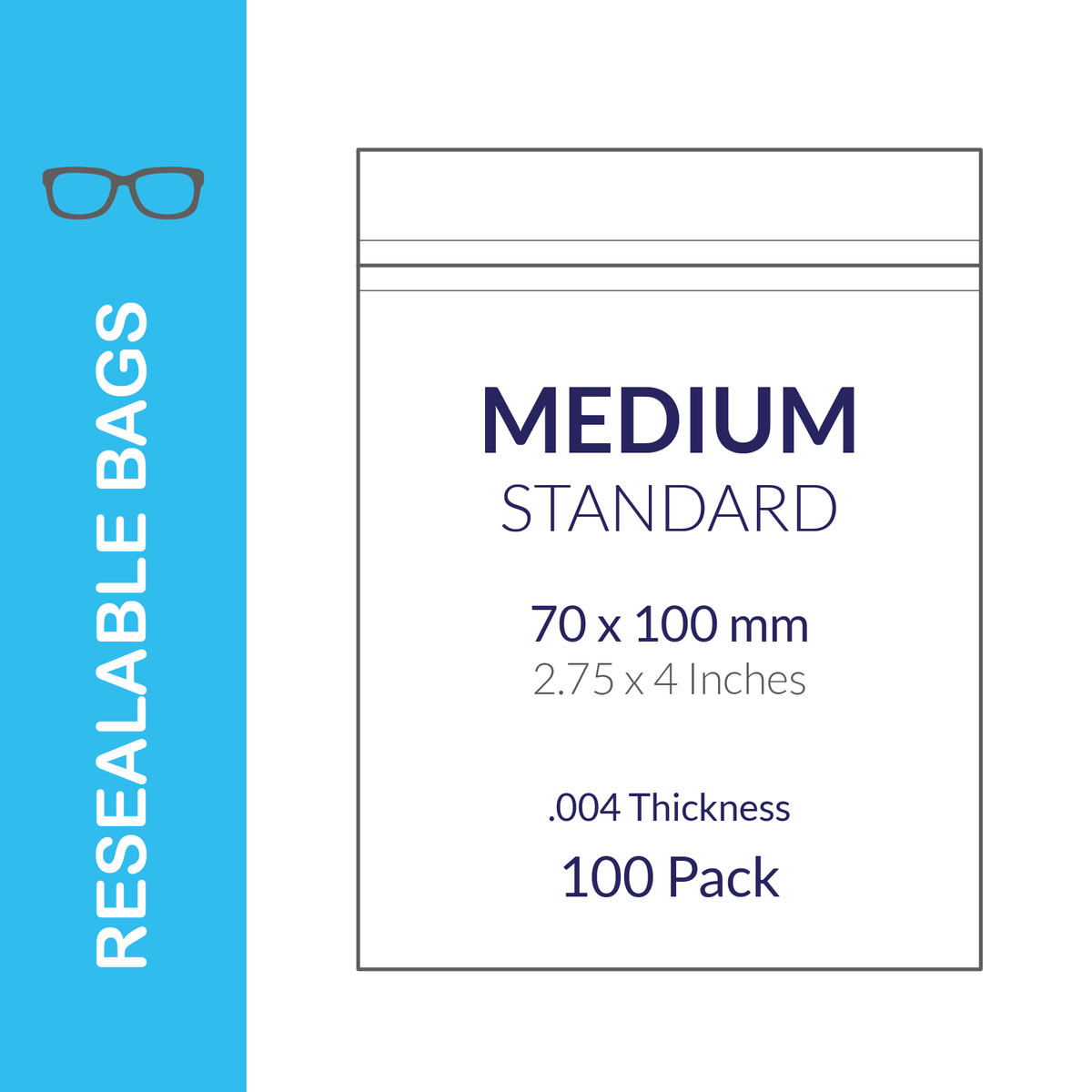 Resealable Bags (Various Sizes)