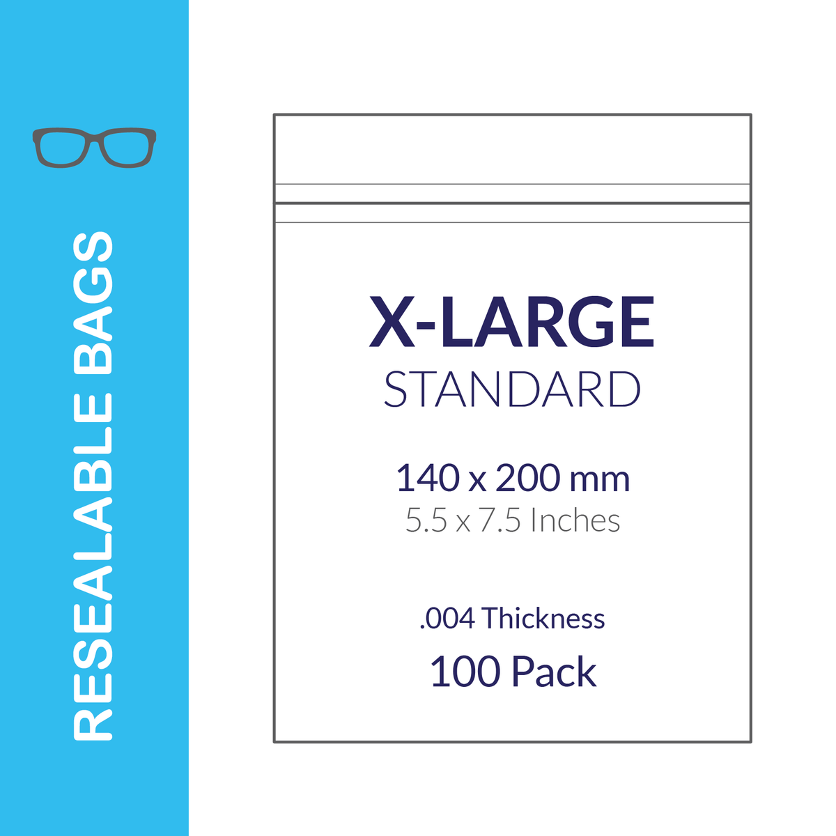 Resealable Bags (Various Sizes)