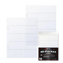 Pro 10-Pocket Business Card Page (20 Page Pack)