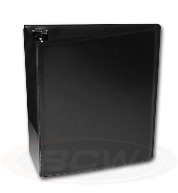 BCW Collector's Album - Plain Black (3 inch Binder)