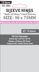 50x75mm Sleeve Kings Sails of Glory Card Sleeves