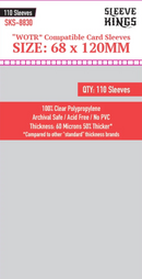 68x120mm Sleeve Kings WOTR Perfect Sleeves