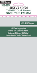 70x120mm Sleeve Kings WOTR-Tarot Card Sleeves (Standard/Premium)