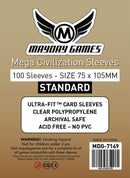 75x105mm Mayday Mega Civilization Game Sleeves (Standard/Premium)