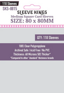 80x80mm Sleeve Kings Medium Square Card Sleeves