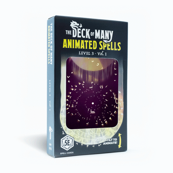 The Deck of Many Animated Spells: Level 3, A-M