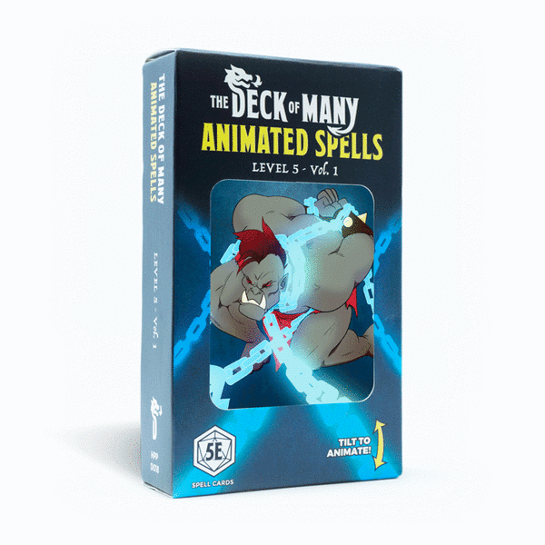 The Deck of Many Animated Spells: Level 5