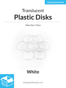 Plastic Disks (Pack of 10)