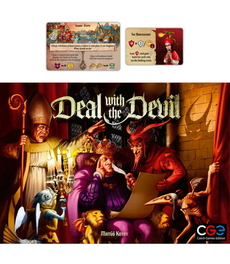Deal with the Devil (with 2 Promo Cards) - 4 Player Game