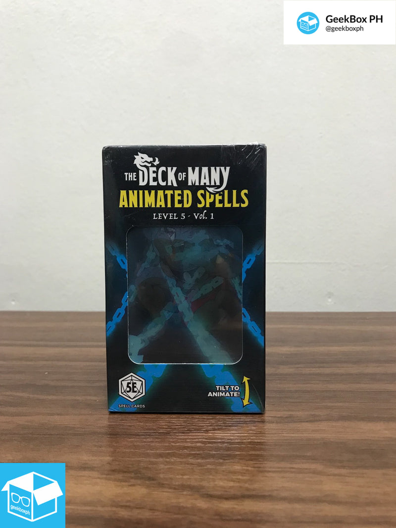 The Deck of Many Animated Spells: Level 5