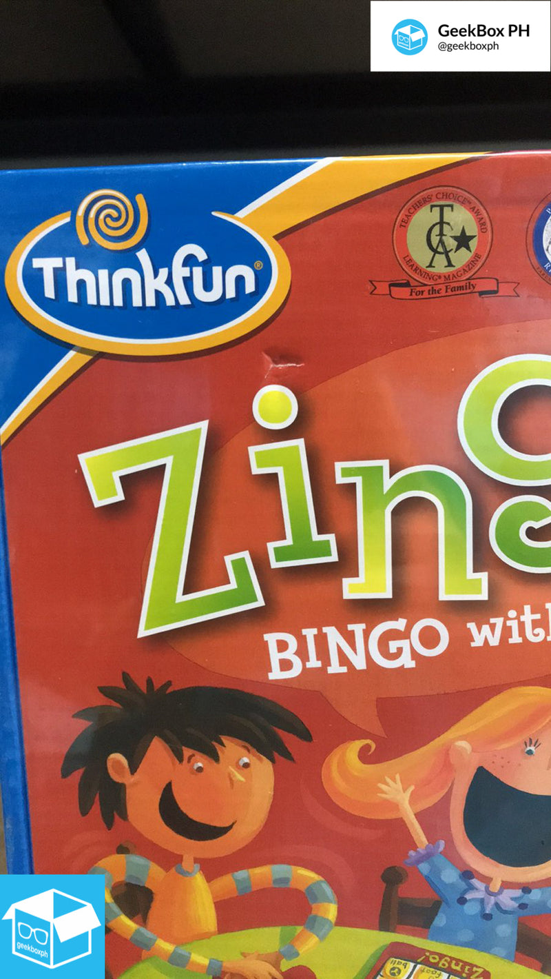 Zingo Bingo With a Zing - Minor Box Damage