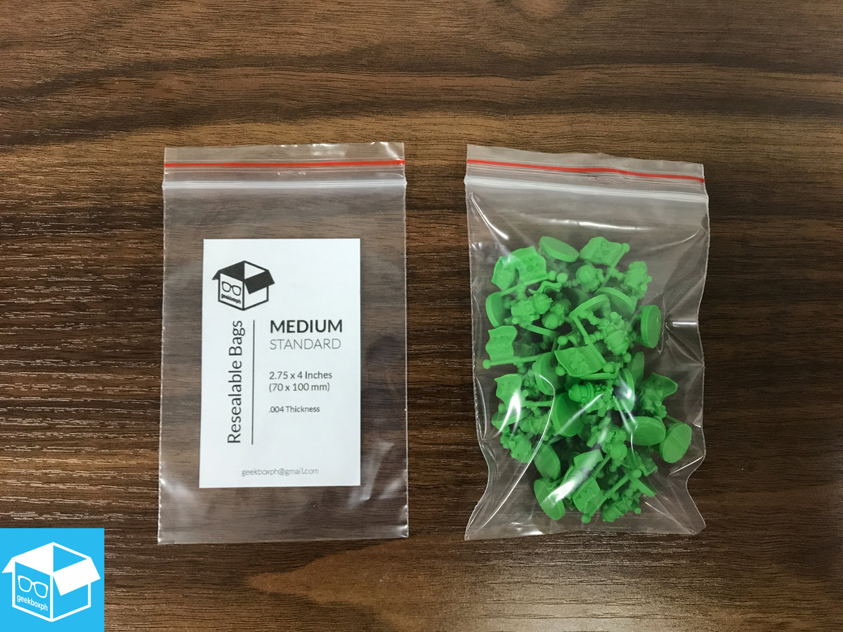 Resealable Bags (Various Sizes)