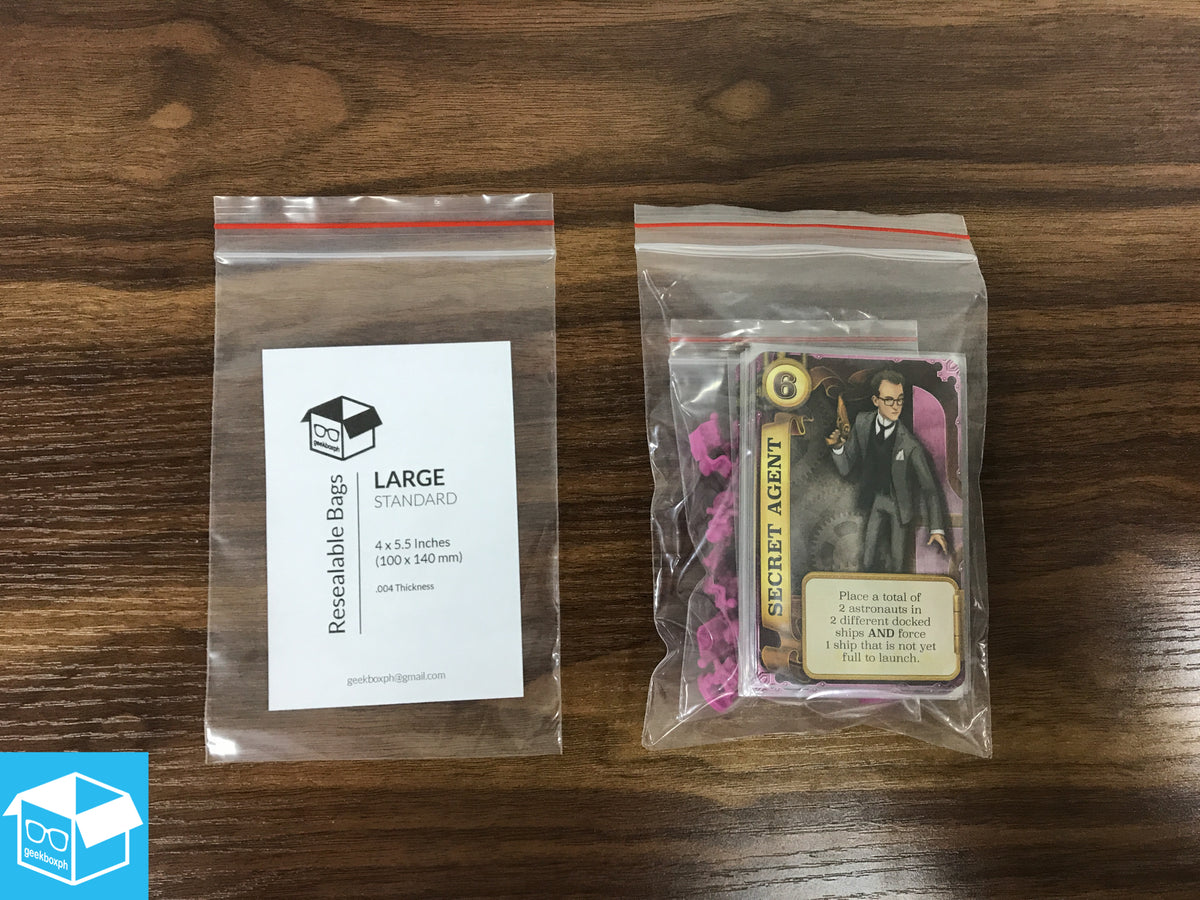 Resealable Bags (Various Sizes)