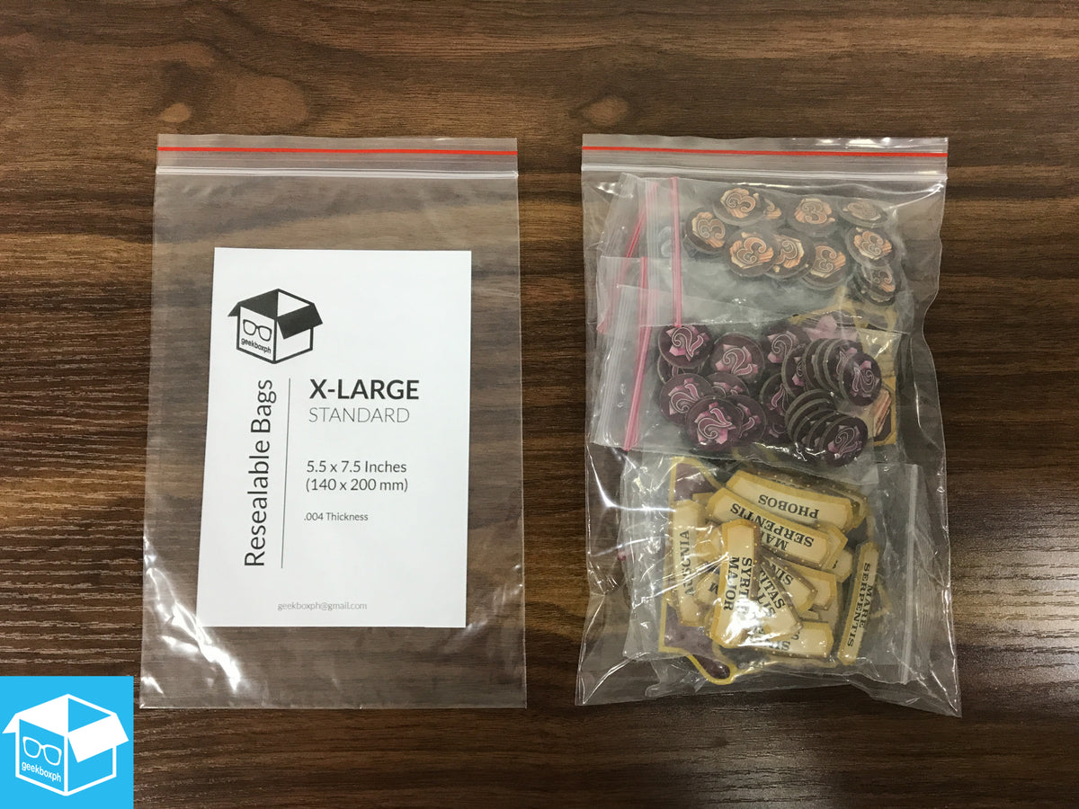Resealable Bags (Various Sizes)