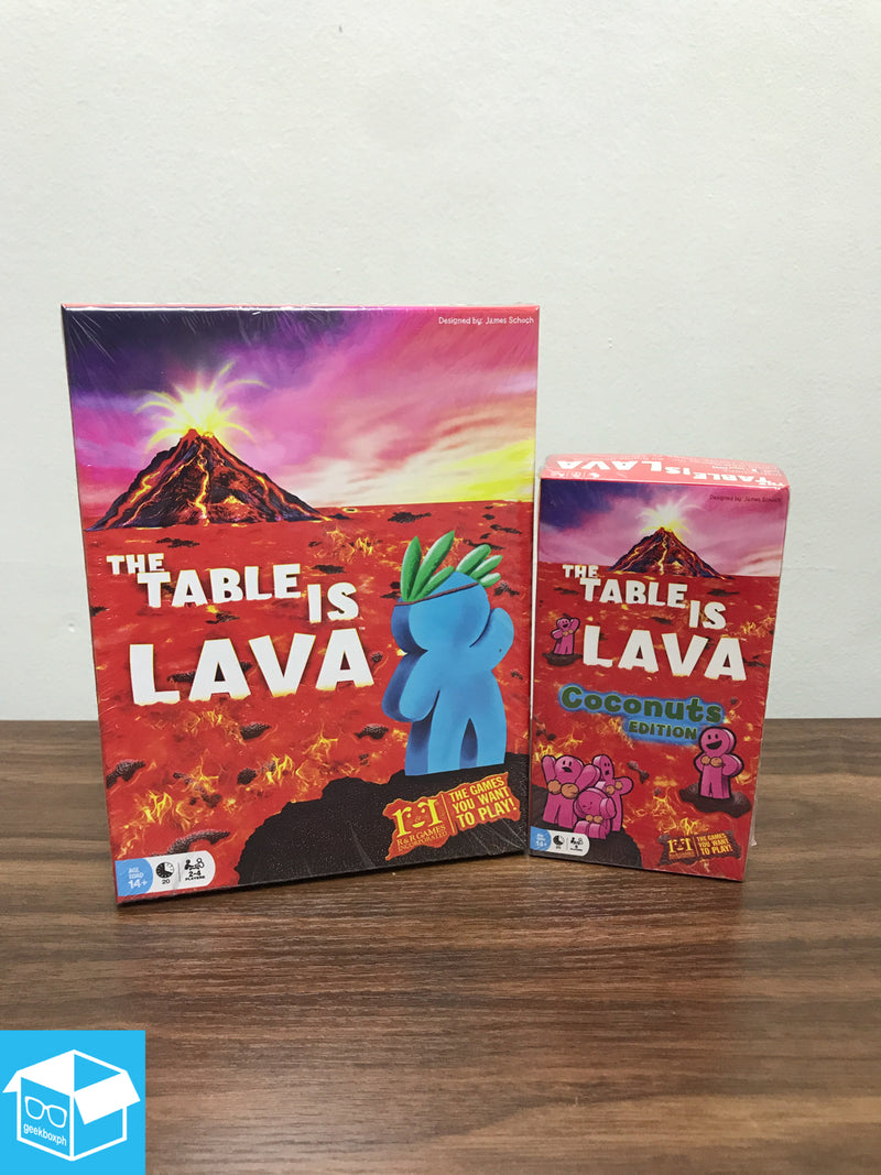 The Table is Lava with Coconuts Expansion