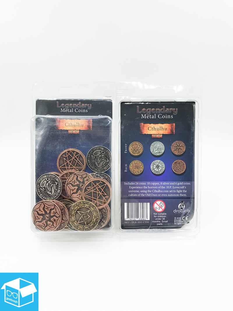 Legendary Metal Coins: Cthulhu Set