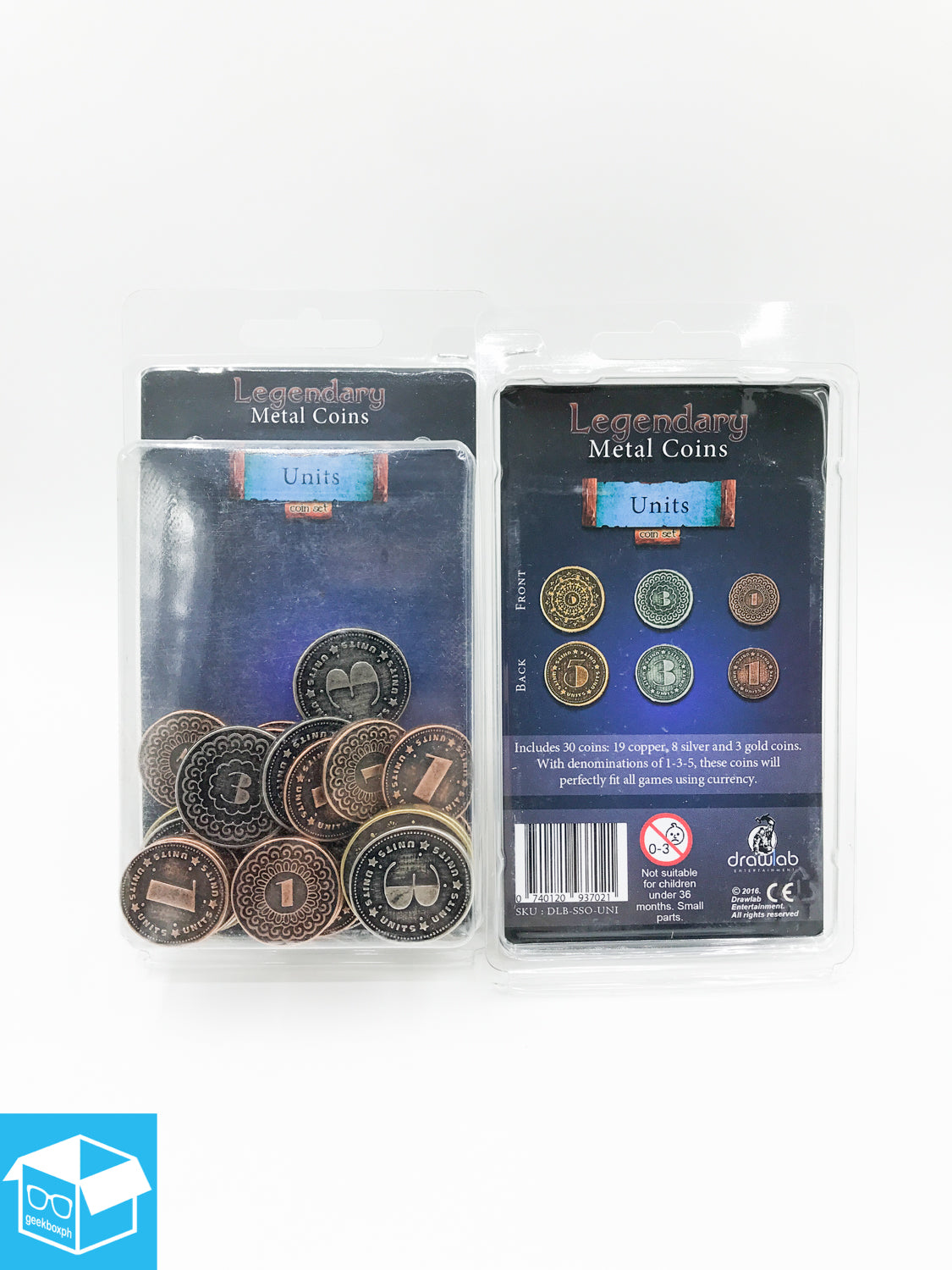 Legendary Metal Coins: Units Set