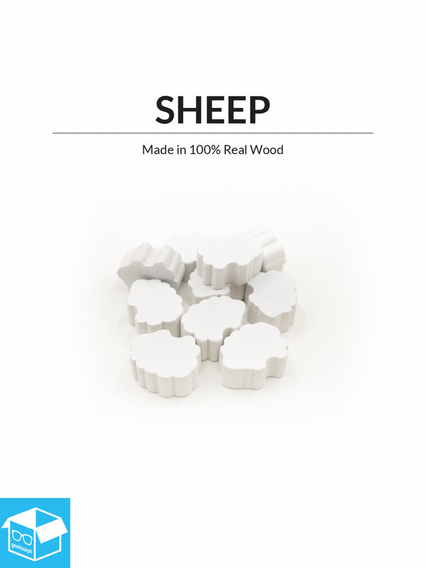 Sheep Tokens (Pack of 10)