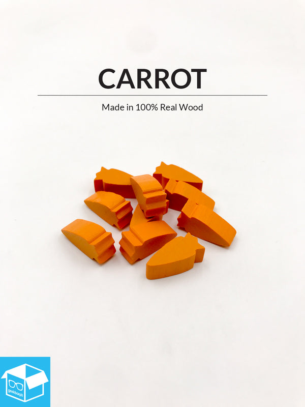 Carrot Tokens (Pack of 10)