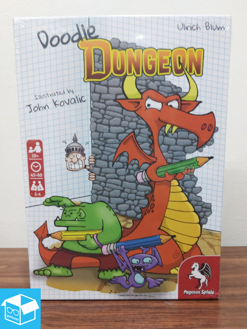Doodle Dungeon - Box Damaged