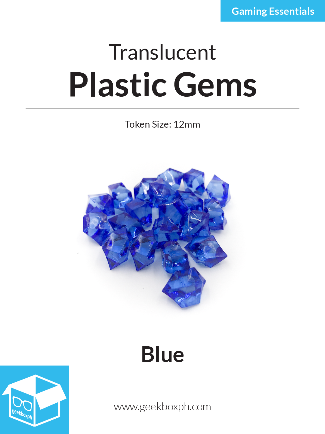 Plastic Gems (Pack of 20)