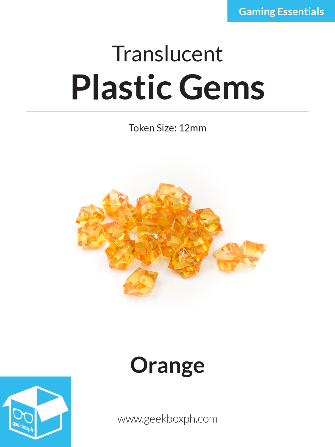 Plastic Gems (Pack of 20)