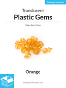 Plastic Gems (Pack of 20)