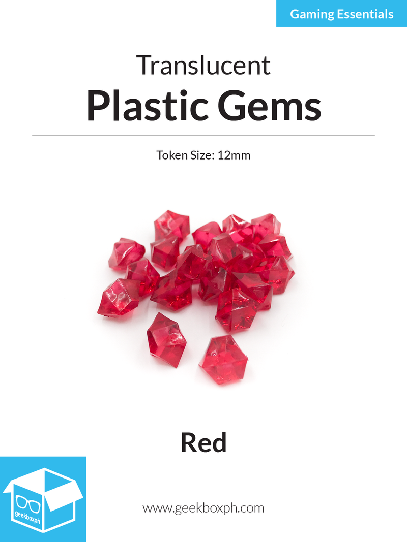 Plastic Gems (Pack of 20)