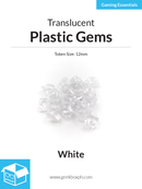 Plastic Gems (Pack of 20)