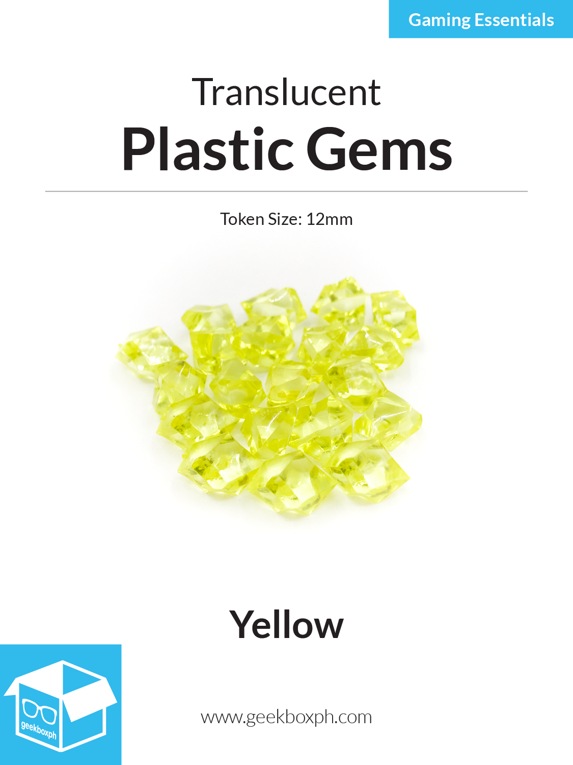 Plastic Gems (Pack of 20)