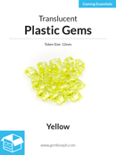 Plastic Gems (Pack of 20)