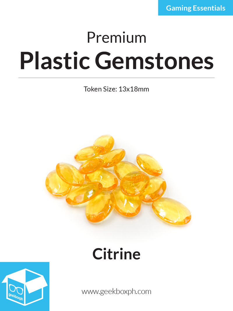 Premium Plastic Gemstones (Pack of 15)