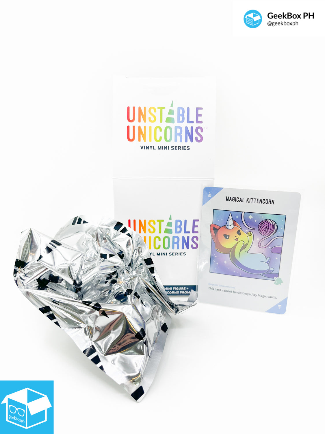 Unstable Unicorns: Vinyl Minis Series (Set of 8 Common Characters)
