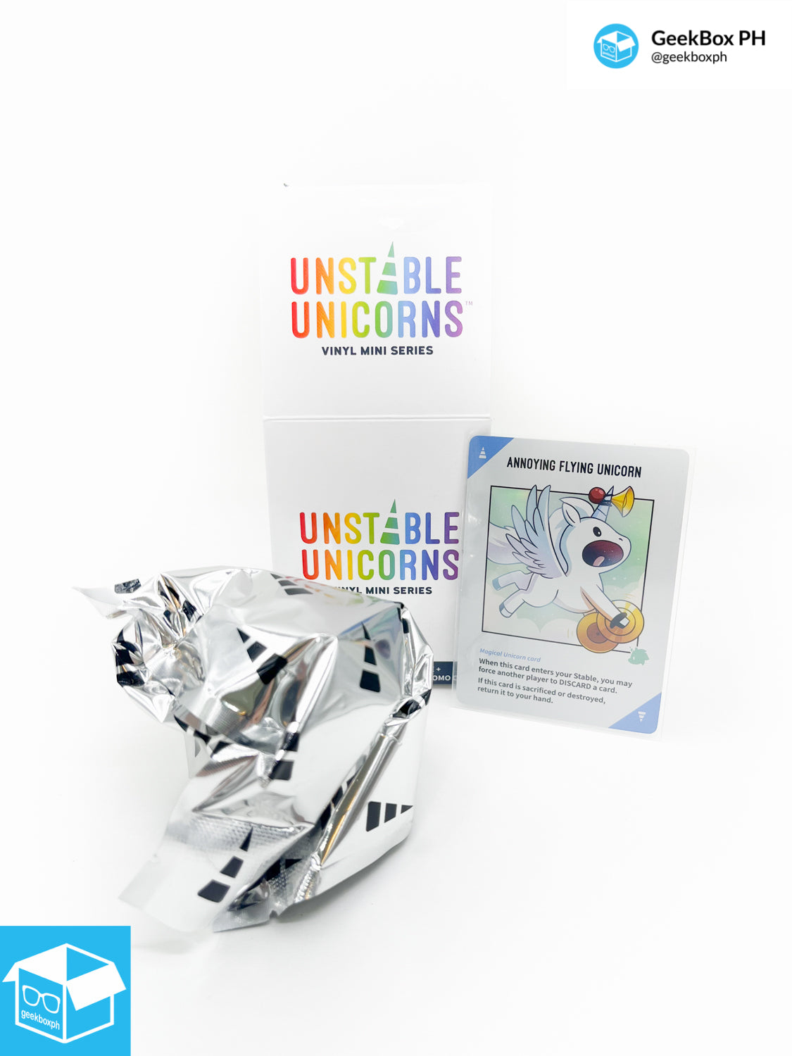 Unstable Unicorns: Vinyl Minis Series (Set of 8 Common Characters)