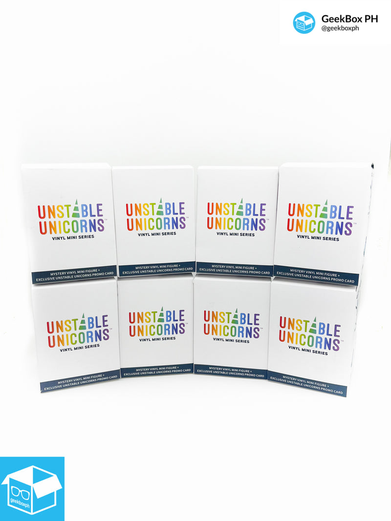 Unstable Unicorns: Vinyl Minis Series (Set of 8 Common Characters)
