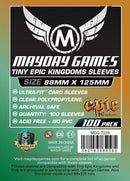 88x125mm Mayday Tiny Epic Kingdoms Game Sleeves (Standard/Premium)