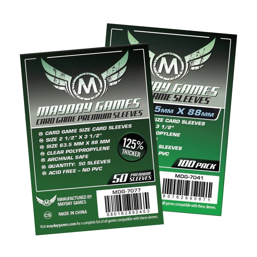 Mayday Card Game Sleeves 63.5x88mm Philippines - GeekBox.PH Mayday Card Game Sleeves 63.5x88mm Philippines - GeekBox.PH
