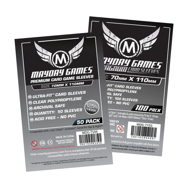 70x110 card sleeves Mayday Lost Cities Game Sleeves 70x110mm Philippines