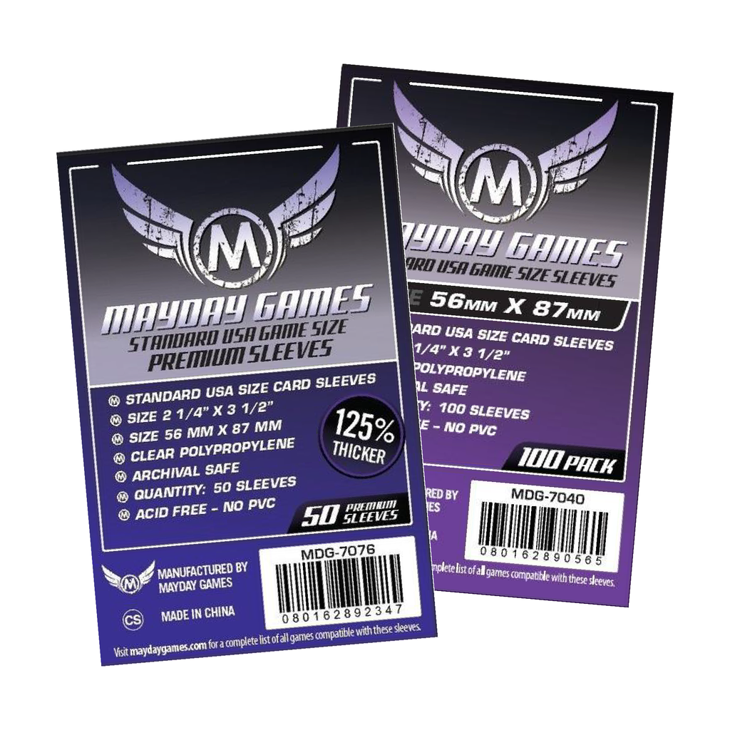 Mayday Standard USA Game Sleeves 56x87mm Philippines